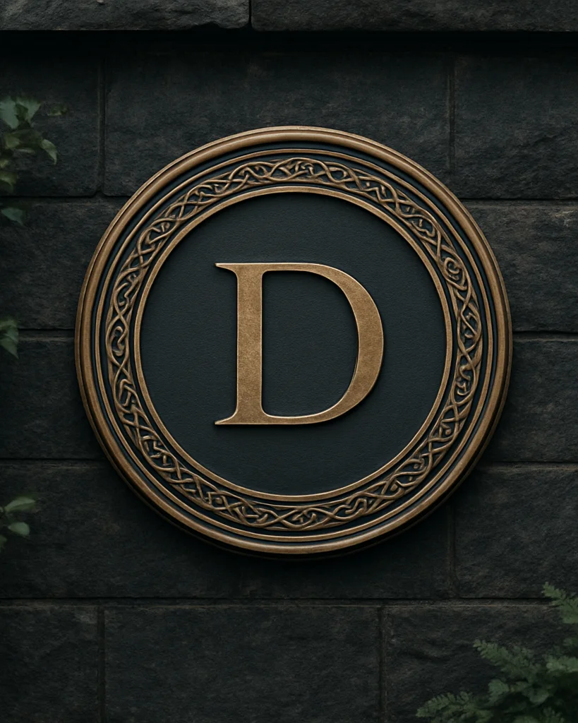 Circular profile placeholder: a simple dark charcoal disc with a